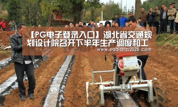 【PG电子登录入口】湖北省交通规划设计院召开下半年生产调度和工作动员会(图2) PG电子老虎机
